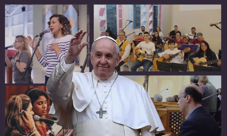 O que o Papa Francisco fala sobre a música católica nas igrejas
