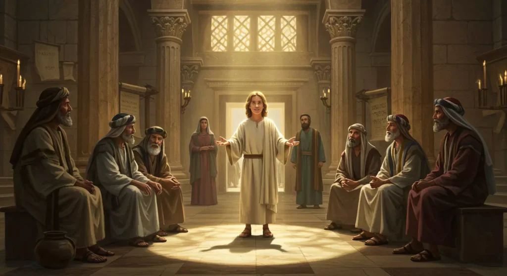 Jesus aos 12 anos - Silencio de Jesus