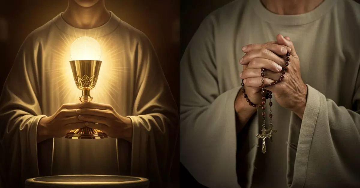Qual a diferença entre os Sacramentos e Sacramentais - Entendendo a Graça Divina na Igreja Católica