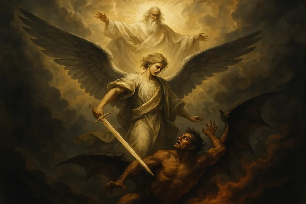 A Batalha Espiritual: Entendendo Lúcifer, Anjos e a Vitória de Deus