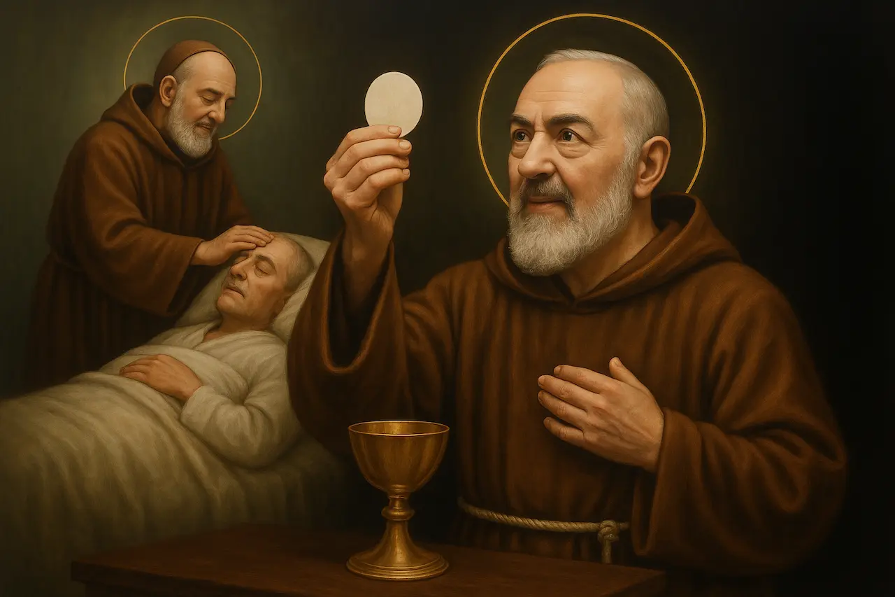 Padre Pio: O Santo que era visto em dois lugares ao mesmo tempo
