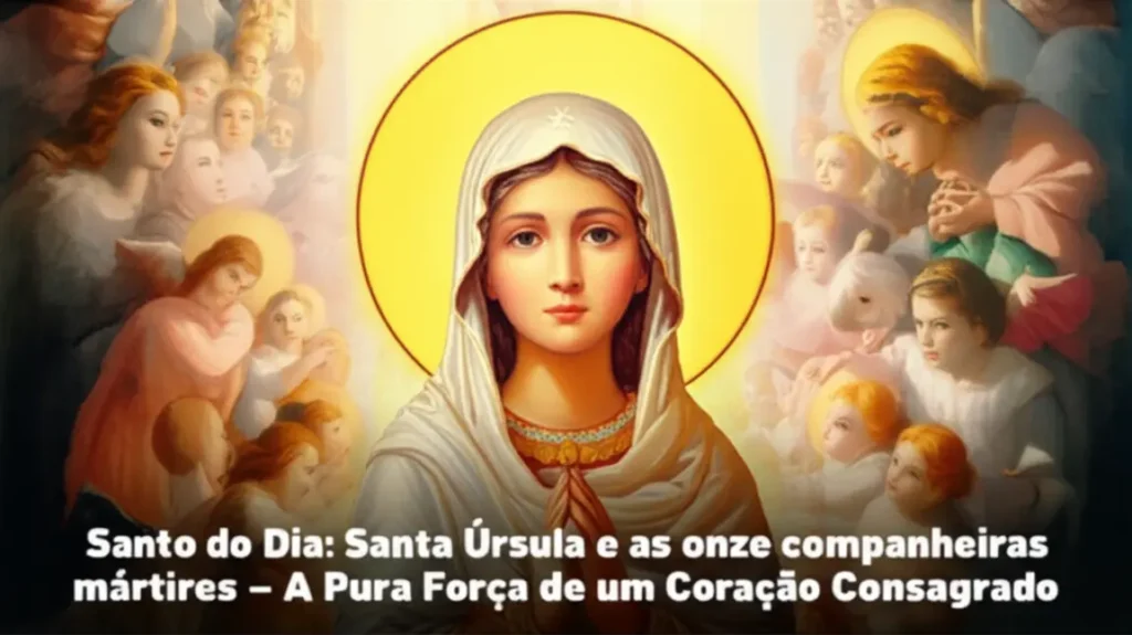 Santo do Dia: Santa Úrsula e as onze companheiras mártires – A Pura Força de um Coração Consagrado