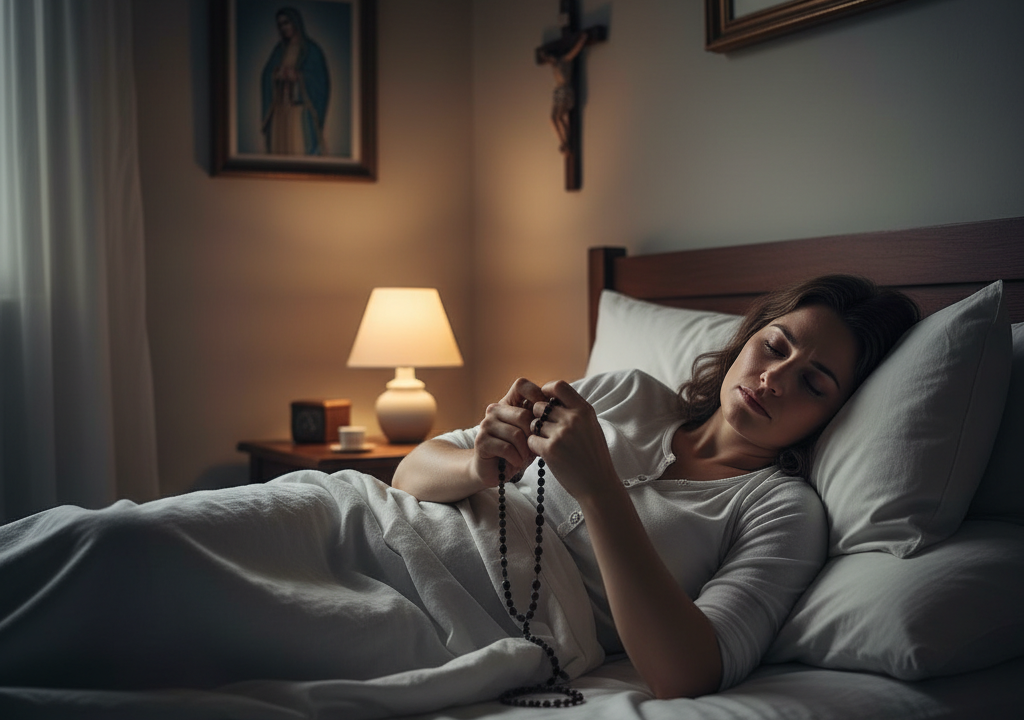 Por que Rezar o Terço e Adormecer pode ser um Problema?