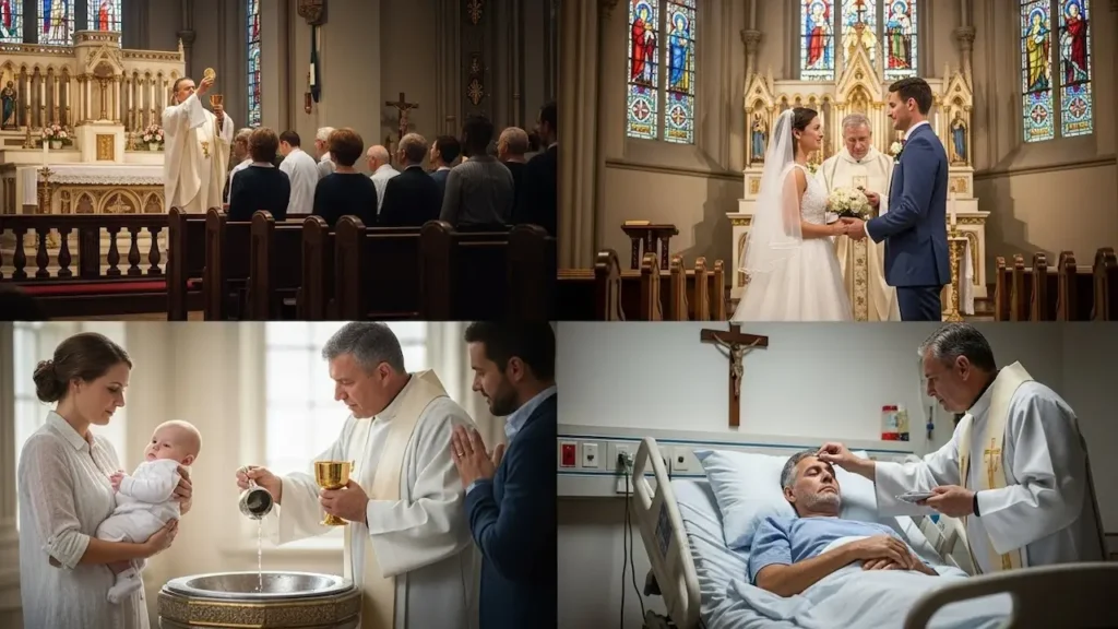 Sacramentos: O Coração da Fé Católica e Sua Importância