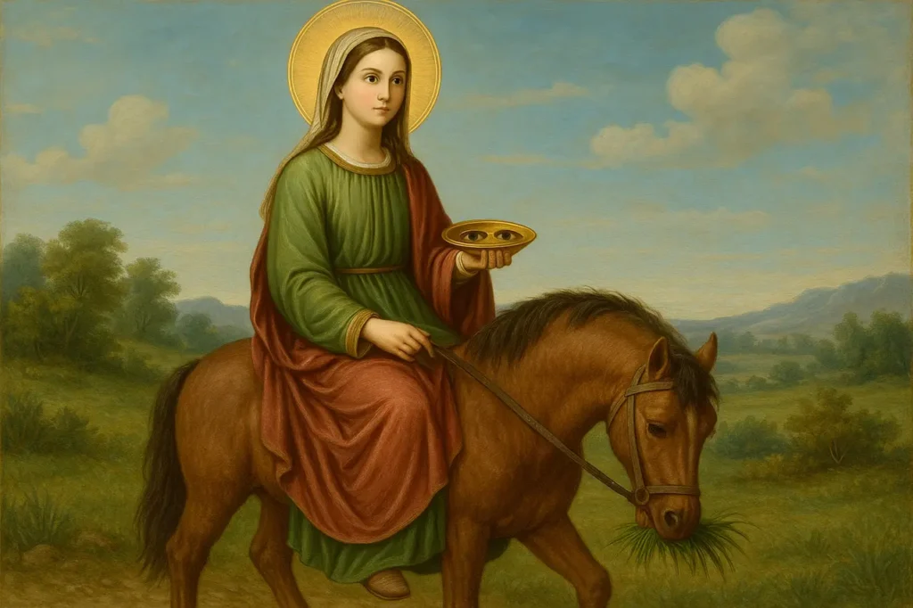 Santo do Dia: Santa Luzia, protetora dos olhos – A visão que a fé ilumina