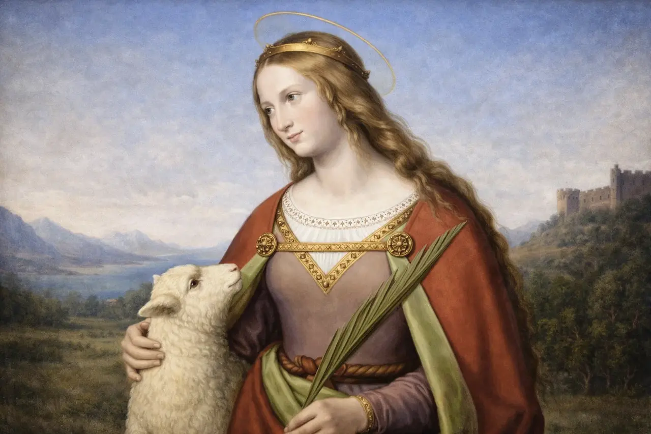 Santa Inês: O Cordeiro Branco em Meio ao Leões da Perseguição