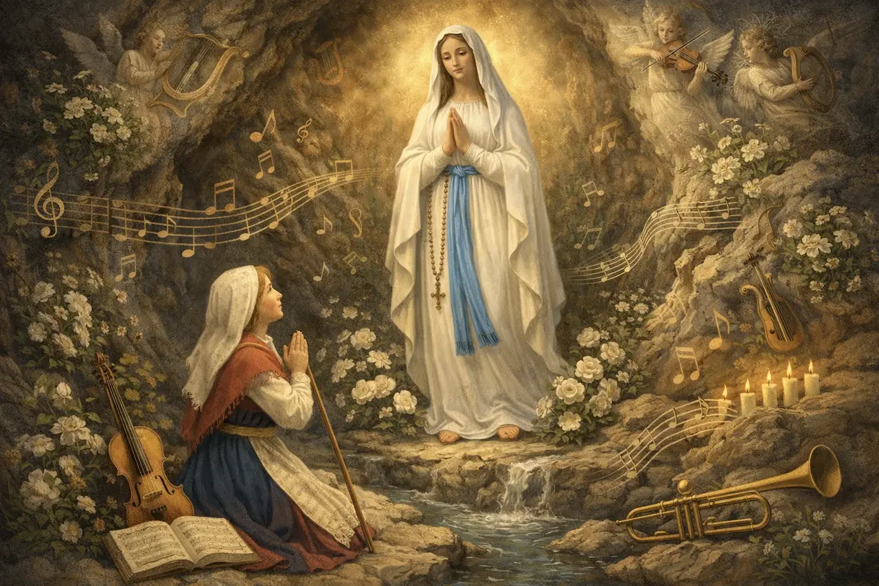 Lançamento NESS Records: "Louvor a Nossa Senhora de Lourdes"